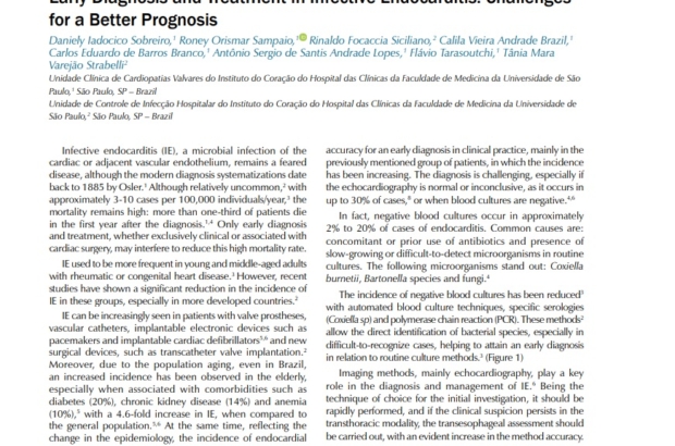 Early Diagnosis and Treatment in Infective Endocarditis Challenges